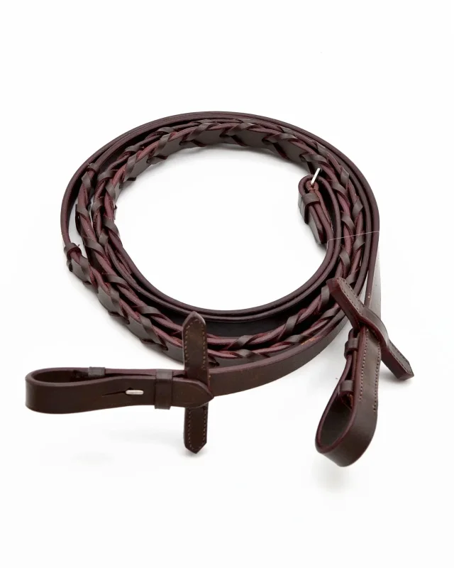 Premium Laced Leather Reins